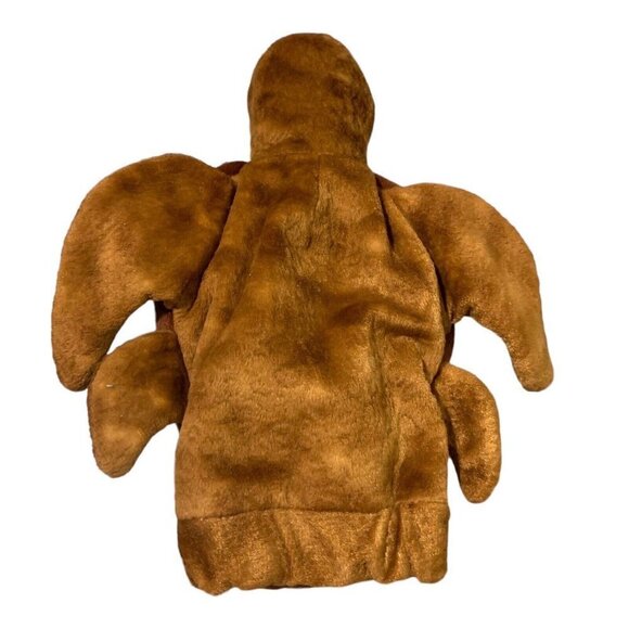 Caltoy Sea Turtle 5 Finger Hand PUPPET Play School Teacher Therapy Plush 10" Toy - Picture 3 of 4